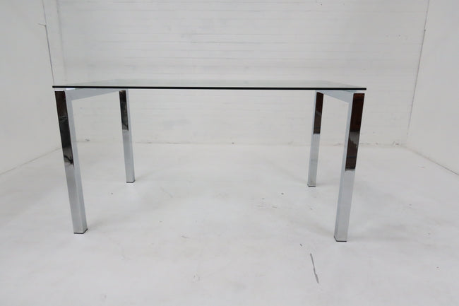 Quadra Dining Table Rectangle Glass