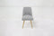 Queen Dining Chair Grey / Gold